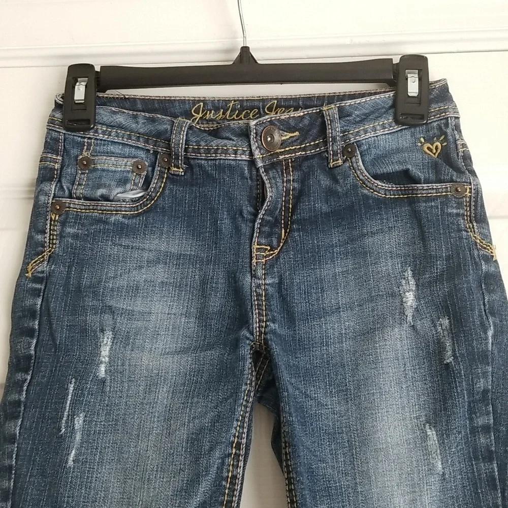 Justice Girl's Denim Shorts